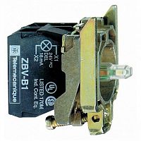 Корпус кнопки 22мм² 24В с подсветкой | код. ZB4BW0B32 | Schneider Electric